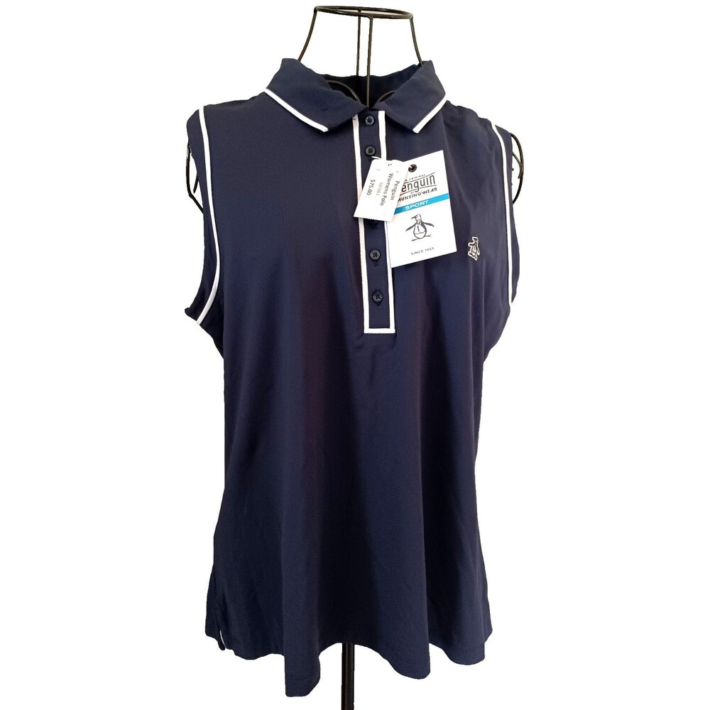 Penguin Sport Womens Polo Sz XL NWT $75 Golf Athletics